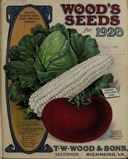Cover of: Wood's seeds for 1920 by T.W. Wood & Sons