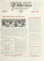 Cover of: Bulletin by Sarcoxie Nurseries
