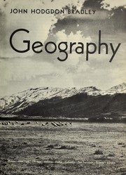 Cover of: World geography | John Hodgdon Bradley