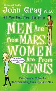 Cover of: Men are from Mars Women are from Venus (Harper Audio) by John Gray