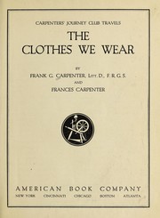 Cover of: The clothes we wear