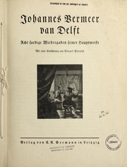 Cover of: Johannes Vermeer van Delft: acht farbige Wiedergaben seiner Hauptwerke