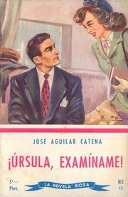 Cover of: ¡Úrsula, examíname!