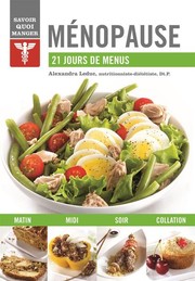 Cover of: Ménopause: 21 jours de menus by 