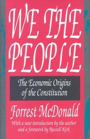 We the people by Forrest McDonald