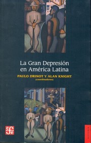 Cover of: La gran depresión en América Latina