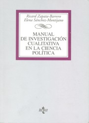 Cover of: Manual de investigación cualitativa en la ciencia política