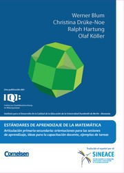 Cover of: Estándares de Aprendizaje de la matemática