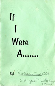 Cover of: If I Were...