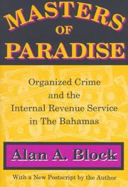 Cover of: Masters of paradise by Block, Alan A.