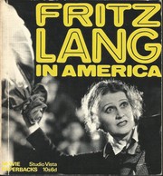 Cover of: Fritz Lang in America
