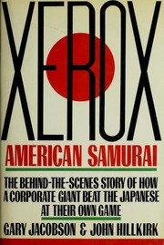 Cover of: Xerox: American samurai