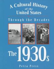 Cover of: The 1930s