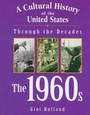 Cover of: A Cultural History of the United States Through the Decades - The 1960s by 