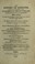 Cover of: The history of medicine, so far as its relates to the profession of the apothecary, from the earliest accounts ... the evils to which the profession and the public have been ... exposed ; and the means ... devised to remedy them