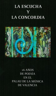 Cover of: La escucha y la concordia