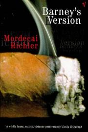 Cover of: Barney's Version by Mordecai Richler