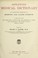 Cover of: Appleton's medical dictionary