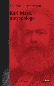 Cover of: Karl Marx, antropólogo by 