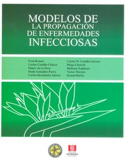 Cover of: Modelos de propagación de enfermedades infecciosas by 