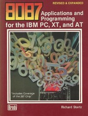 8087 applications and programming for the IBM PC, XT, and AT by Richard Startz