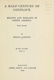 Cover of: Francis Parkman's works
