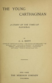 Cover of: The young Carthaginian by G. A. Henty