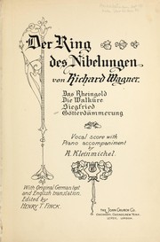 Cover of: Gotterdammerung by Richard Wagner, Richard Wagner