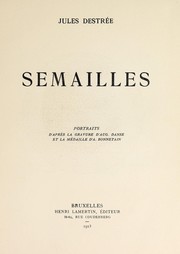 Cover of: Semailles