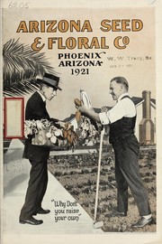 Cover of: Arizona Seed & Floral Co. [catalog] by Arizona Seed and Floral Company