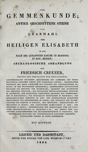 Cover of: Zur Gemmenkunde by Georg Friedrich Creuzer