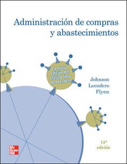 Cover of: Administración de compras y abastecimientos. - 14. ed.