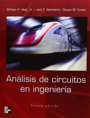 Cover of: Análisis de circuitos en ingeniería. - 8. edición.