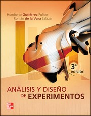 Cover of: Análisis y diseño de experimentos. - 3. ed. by 