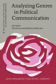 Cover of: Analyzing genres in political communication : theory and practice