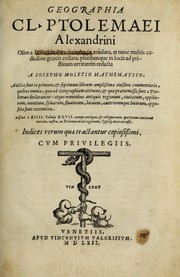 Cover of: Geographia Cl. Ptolemaei Alexandrini by Ptolemy