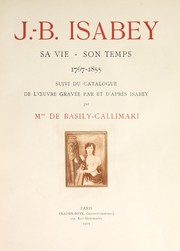 J.-B. Isabey by Basily-Callimaki, E. de Mme.