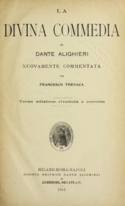 Cover of: La divina commedia ...