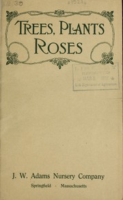 Cover of: Trees, plants, roses