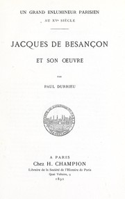 Cover of: Un grand enlumineur parisien au XVe siècle by Durrieu, Paul comte