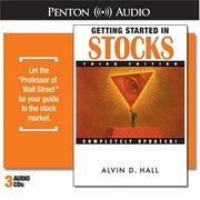 Cover of: Getting Started in Stocks (Wiley Audio) by Alvin D. Hall, Alvin D. Hall