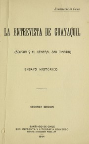 La entrevista de Guayaquil by Ernest de la Cruz