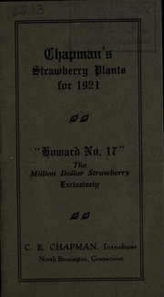 Cover of: Chapman's strawberry plants for 1921