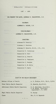 Cover of: [Report 1967]