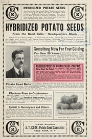 Cover of: Hybridized potato seeds