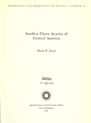 Cover of: Swollen-thorn acacias of Central America