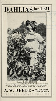 Cover of: Dahlias for 1921 by A.W. Beebe (Firm)