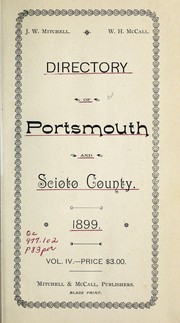 Cover of: Directory of Portsmouth and Scioto County