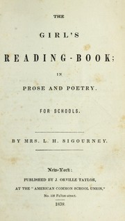 Cover of: The girl's reading-book: in prose and poetry for schools