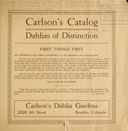 Cover of: Carlson